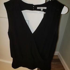 Black business casual top